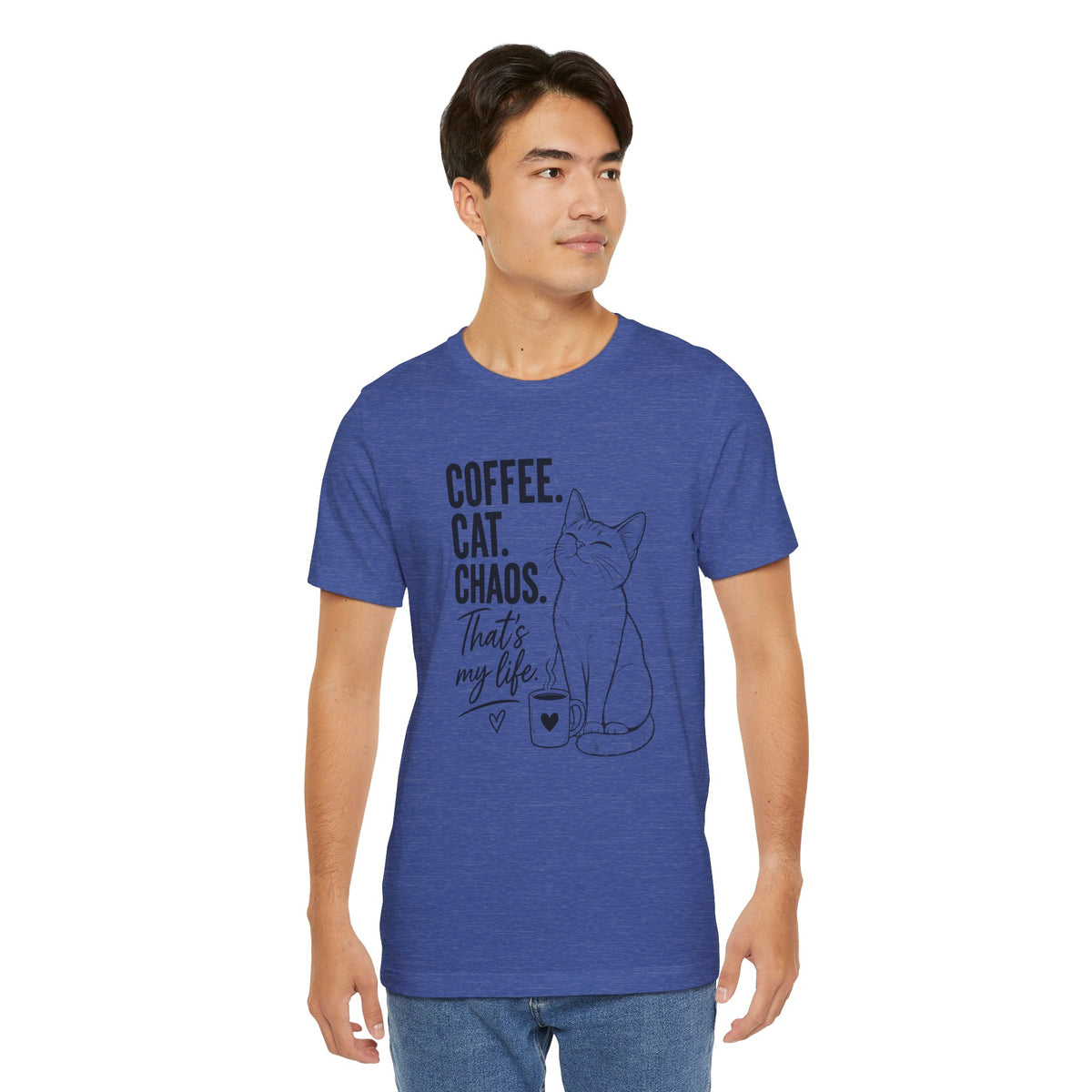 Coffee. Cat. Chaos. That's My Life T-Shirt
