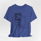 Coffee. Cat. Chaos. That's My Life T-Shirt