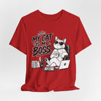 My Cat Is My Boss T-Shirt