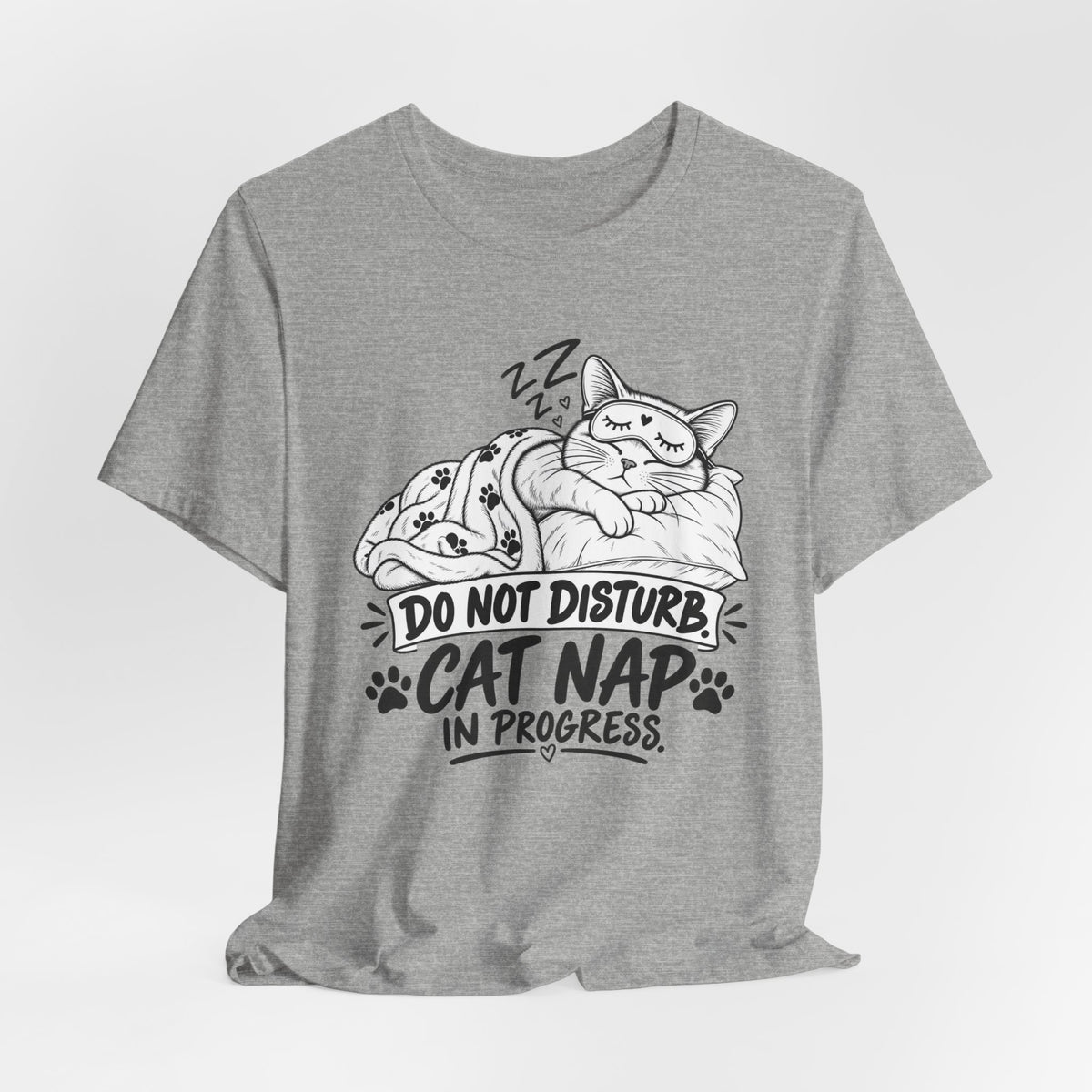 Do Not Disturb Cat Nap - Graphic T-Shirt