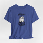 "Managed by a Tiny Dictator" Cat Graphic T-Shirt