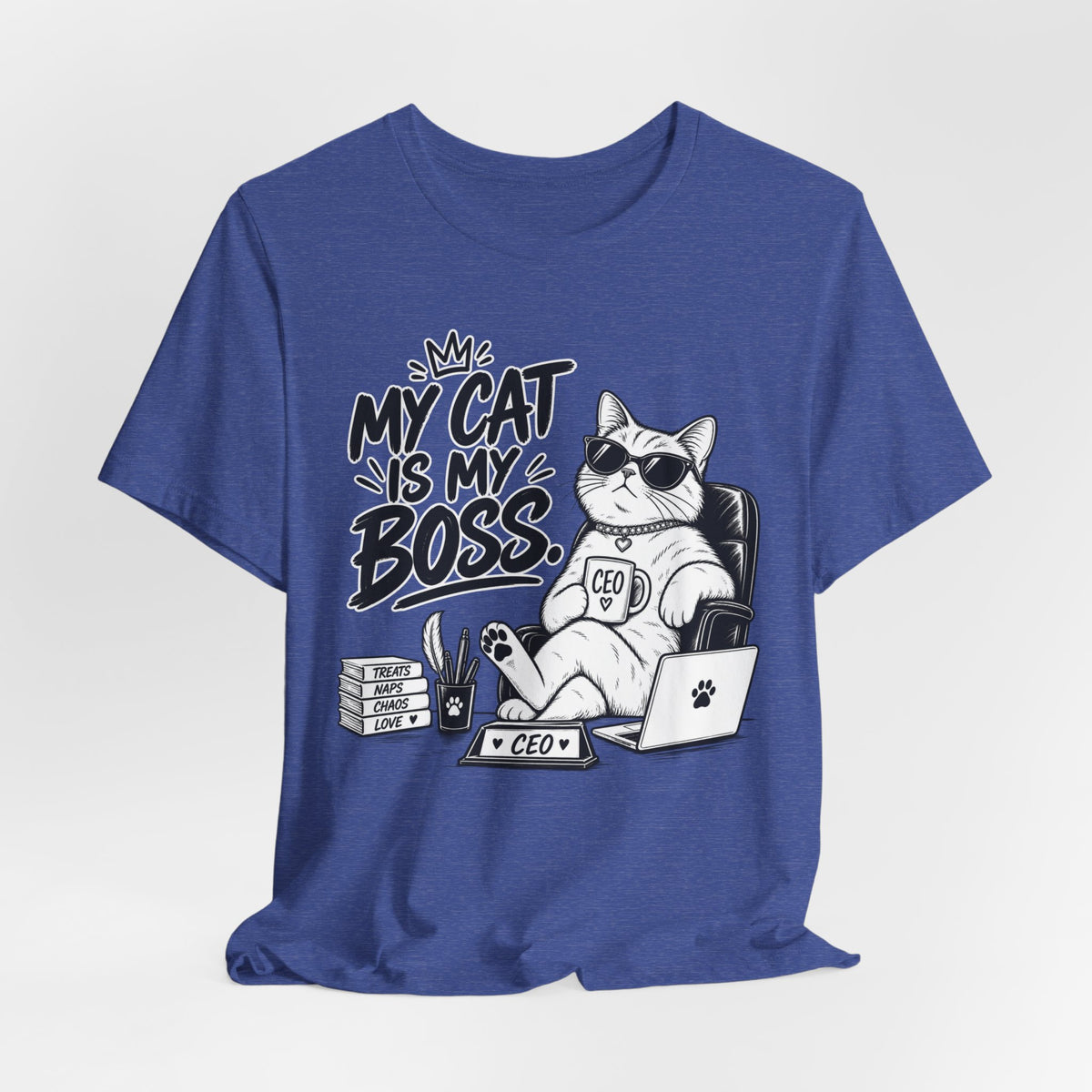 My Cat Is My Boss T-Shirt