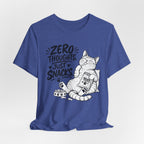 "Zero Thoughts, Just Snacks" Graphic T-Shirt
