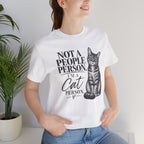 "Not a People Person, I’m a Cat Person" Graphic T-Shirt