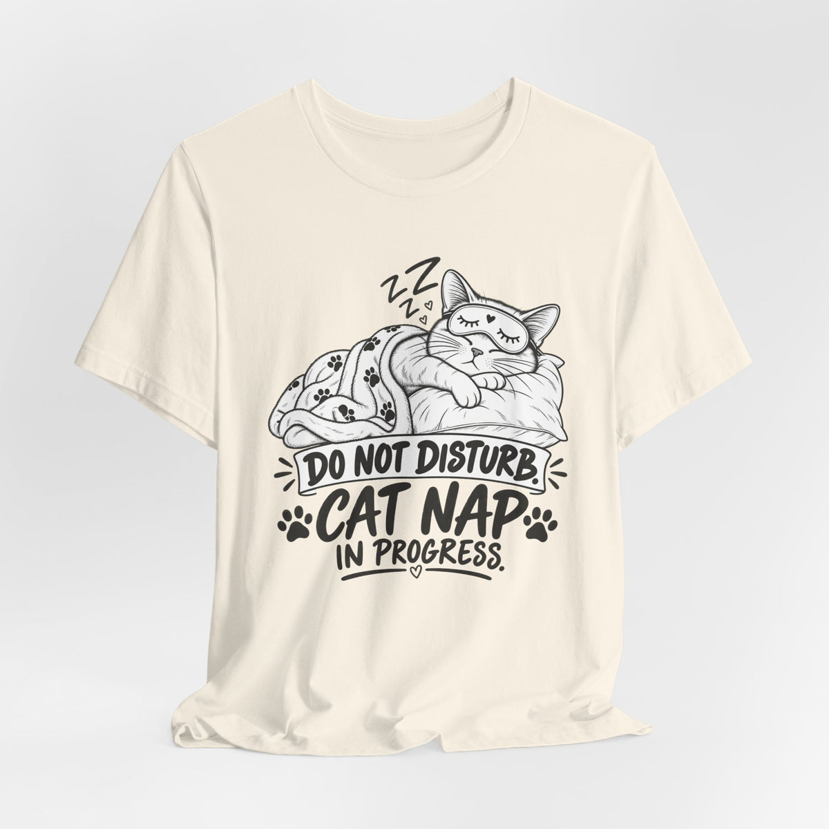 Do Not Disturb Cat Nap - Graphic T-Shirt
