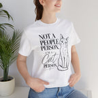 "Not a People Person, I'm a Cat Person" Graphic T-Shirt