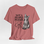 "Not a People Person, I’m a Cat Person" Graphic T-Shirt