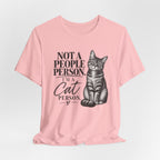 "Not a People Person, I’m a Cat Person" Graphic T-Shirt