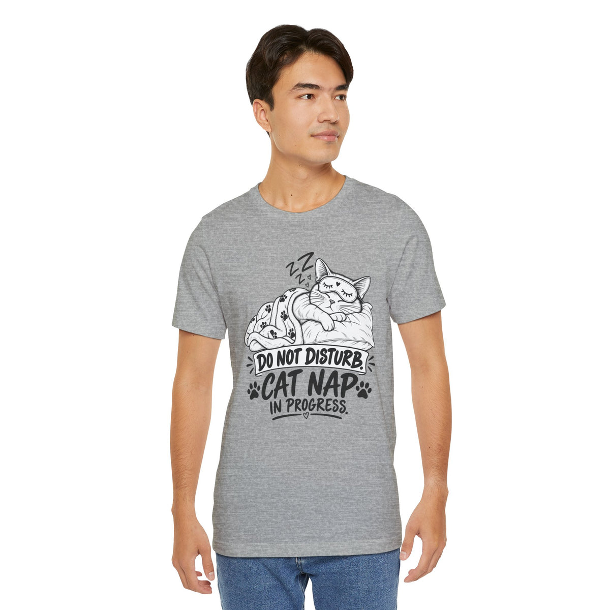 Do Not Disturb Cat Nap - Graphic T-Shirt