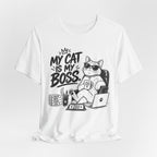 My Cat Is My Boss T-Shirt