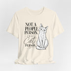 "Not a People Person, I'm a Cat Person" Graphic T-Shirt