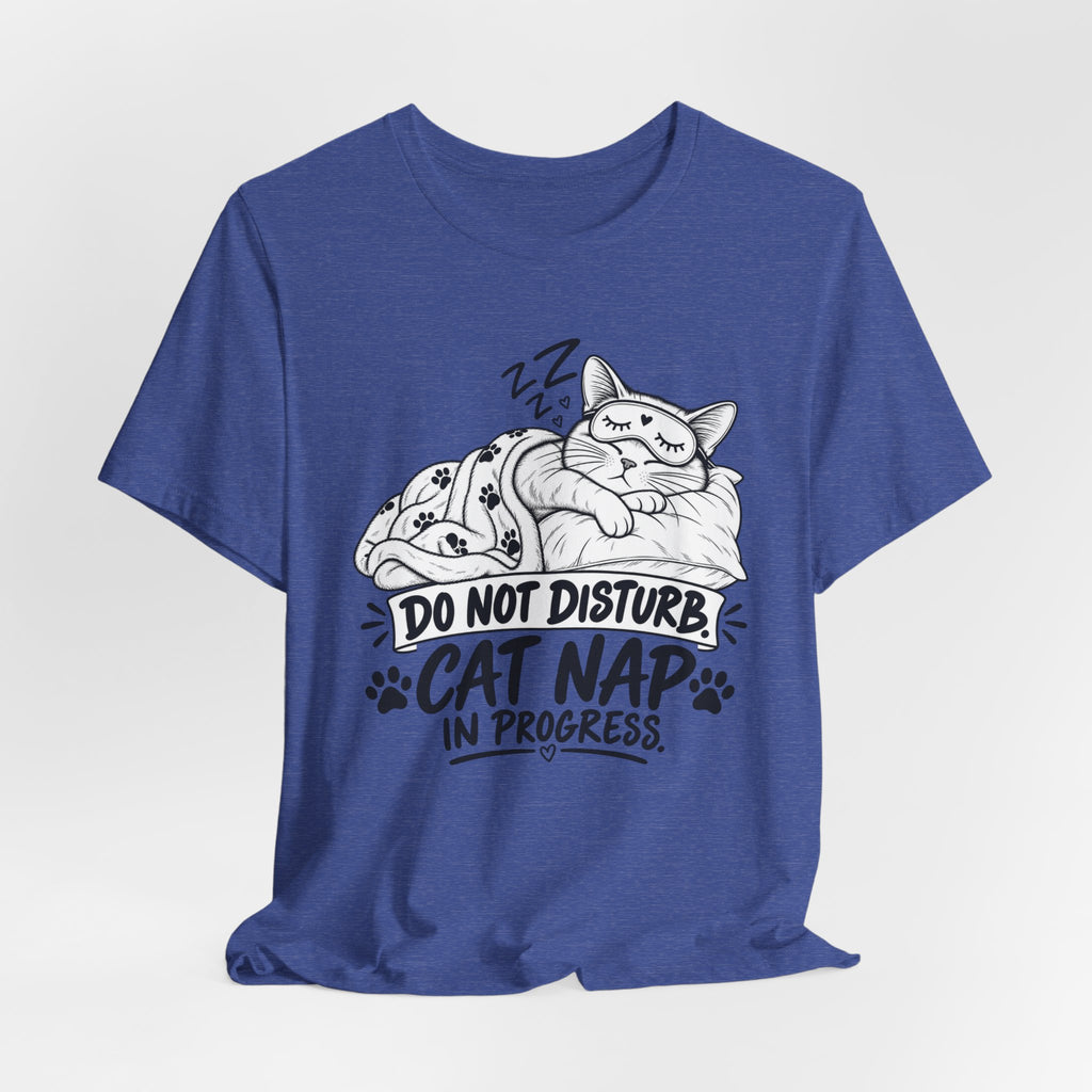 Do Not Disturb Cat Nap - Graphic T-Shirt