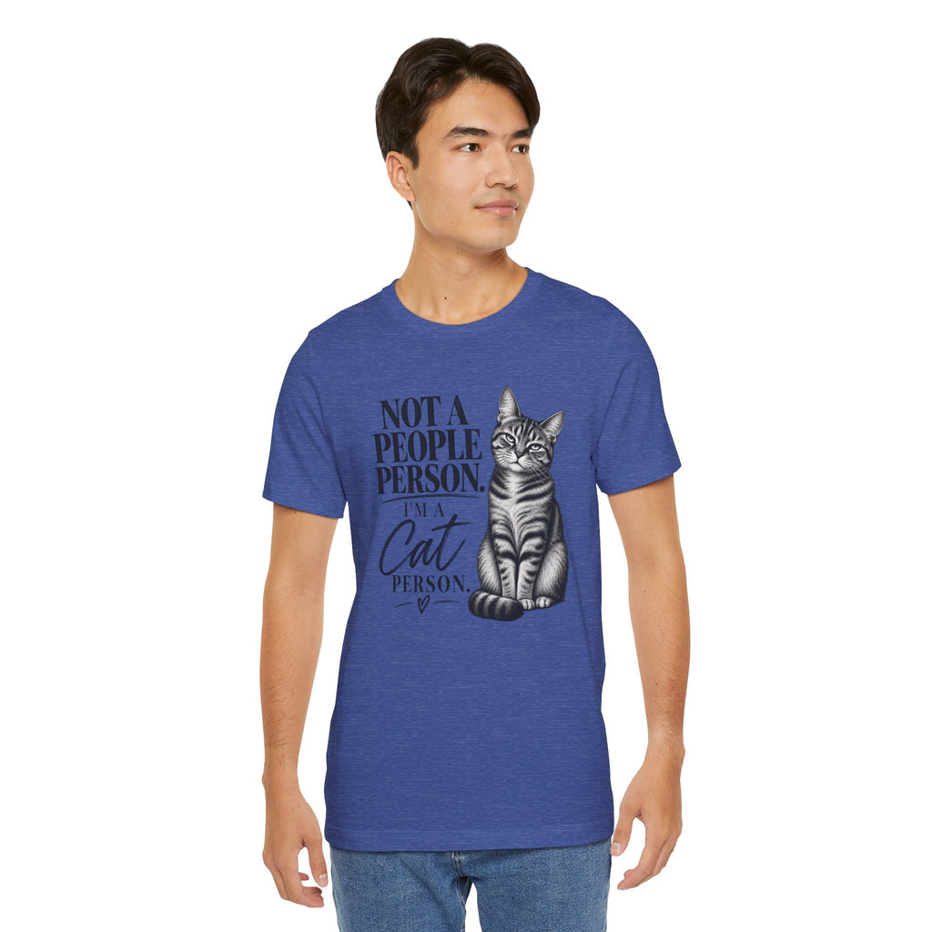 "Not a People Person, I’m a Cat Person" Graphic T-Shirt