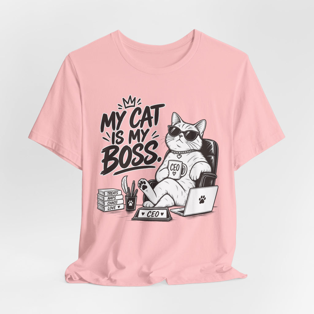 My Cat Is My Boss T-Shirt