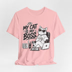 My Cat Is My Boss T-Shirt