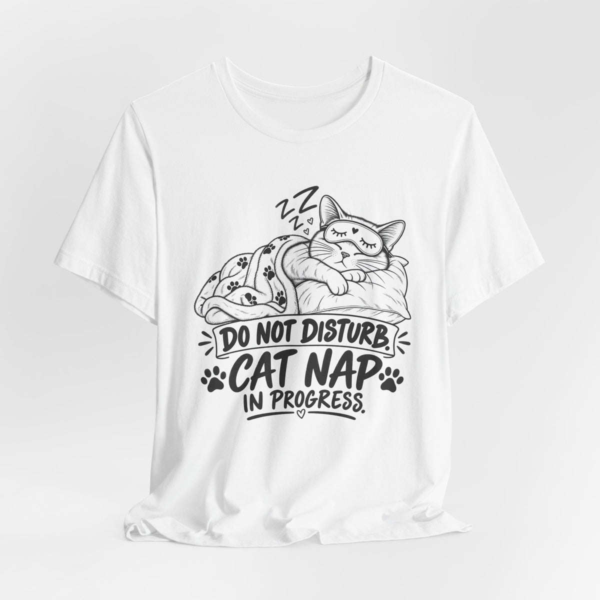 Do Not Disturb Cat Nap - Graphic T-Shirt