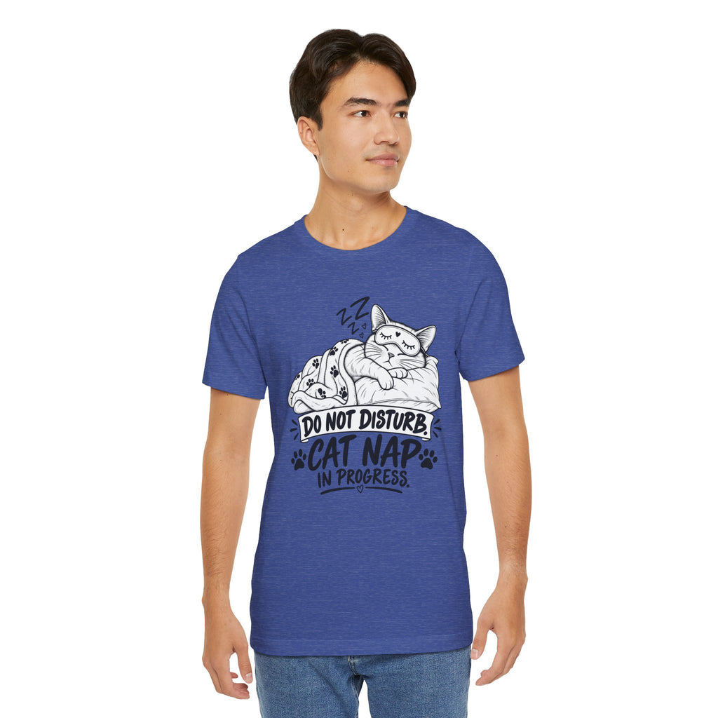 Do Not Disturb Cat Nap - Graphic T-Shirt