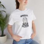"Managed by a Tiny Dictator" Cat Graphic T-Shirt
