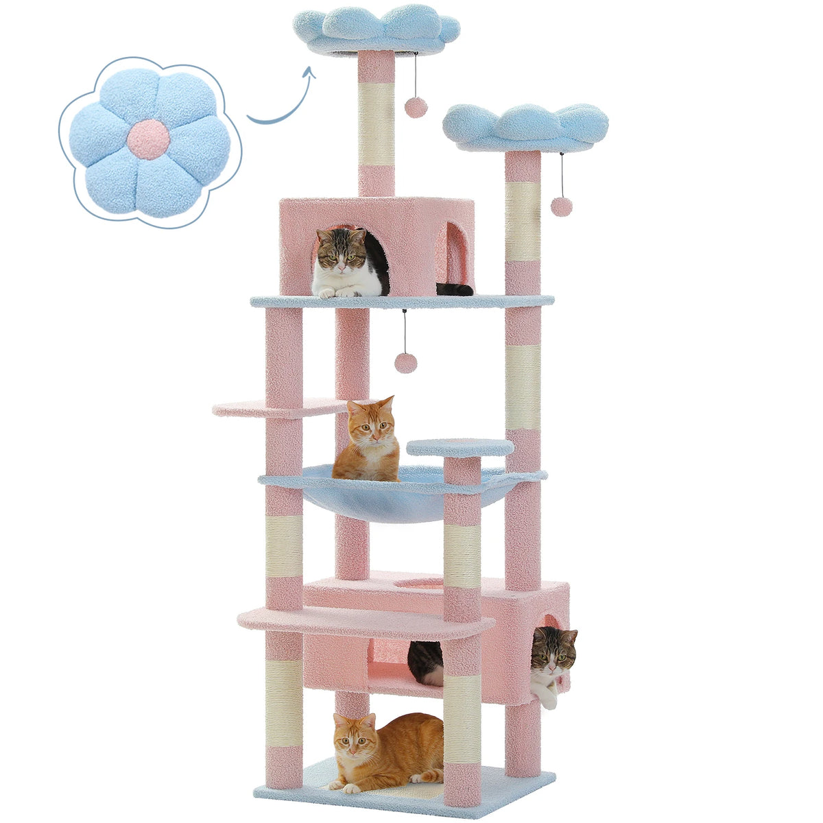 The Executive Suite™ 72" XL Cat Tree
