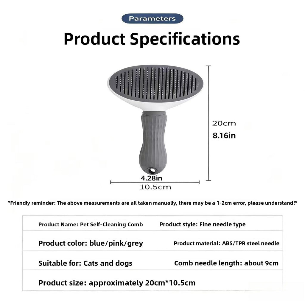 The Furminator’s Assistant™ Self-Cleaning Pet Brush
